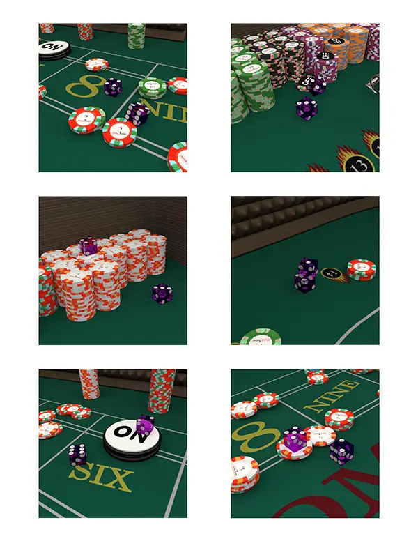 Craps Roll Cards - Page 2